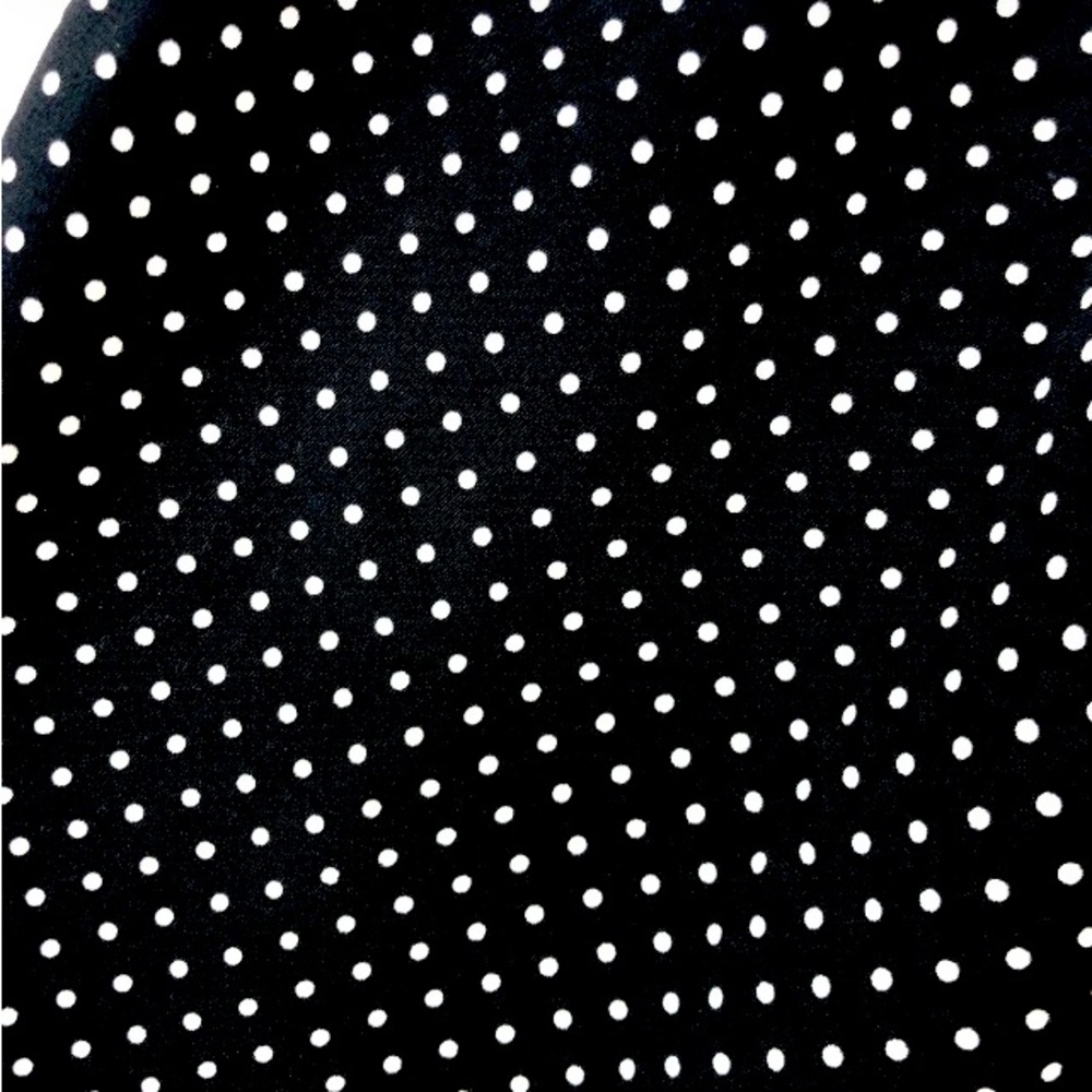 Theory Wide Leg Culottes Crop Navy White Polka Dot Crepe High Waist Size Small - Picture 9 of 9